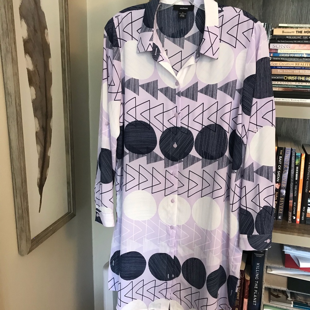 Alfani Geo Print Tunic